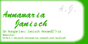 annamaria janisch business card